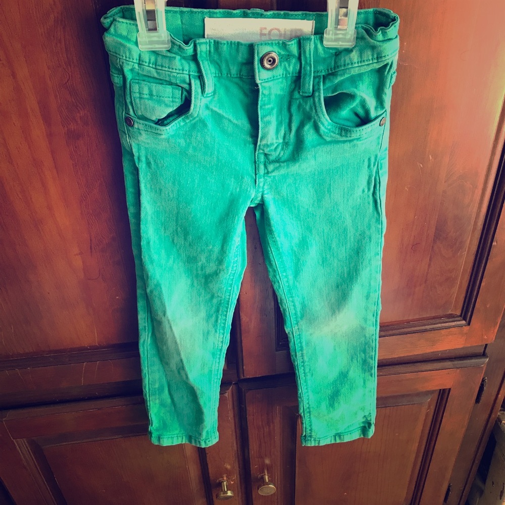 Cotton On Kids We love color Jeans Sz 4